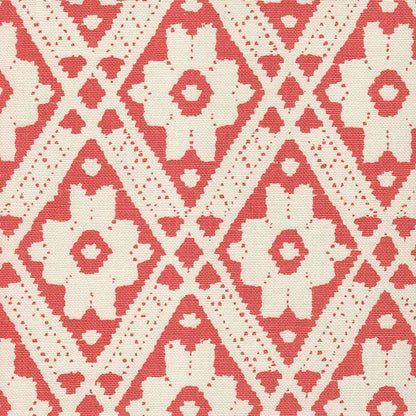 Viennese Terracotta fabric by Quadrille