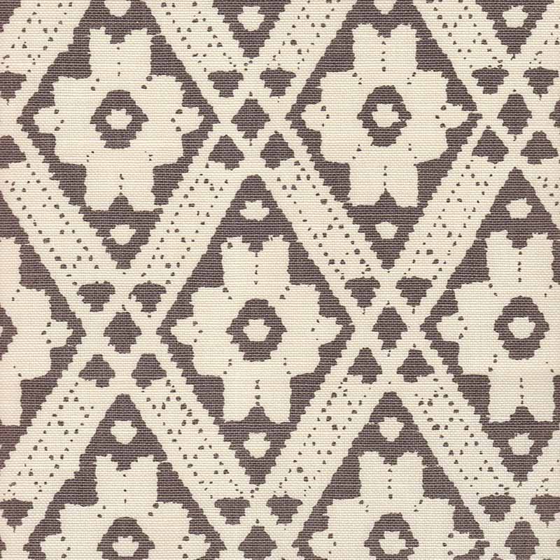 Viennese Gray fabric by Quadrille