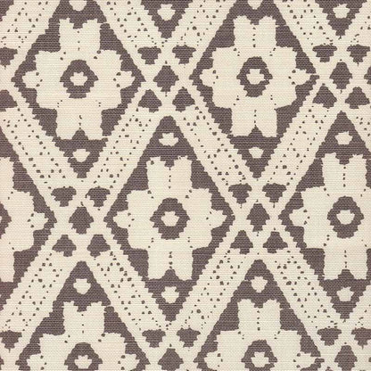 Viennese Gray fabric by Quadrille