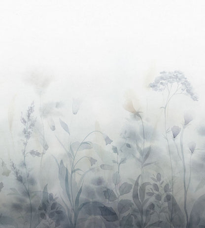 Vilda Mural by Sandberg Misty Blue
