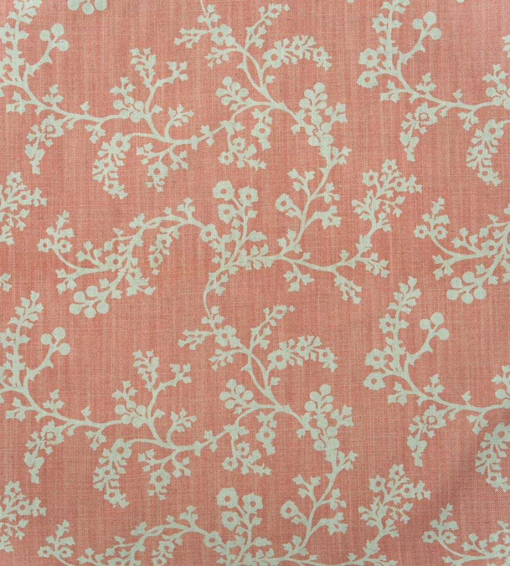 Vine Fabric by Andrew Martin Coral