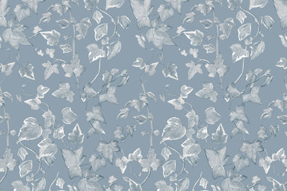 Vine Blue wallpaper by Hovia