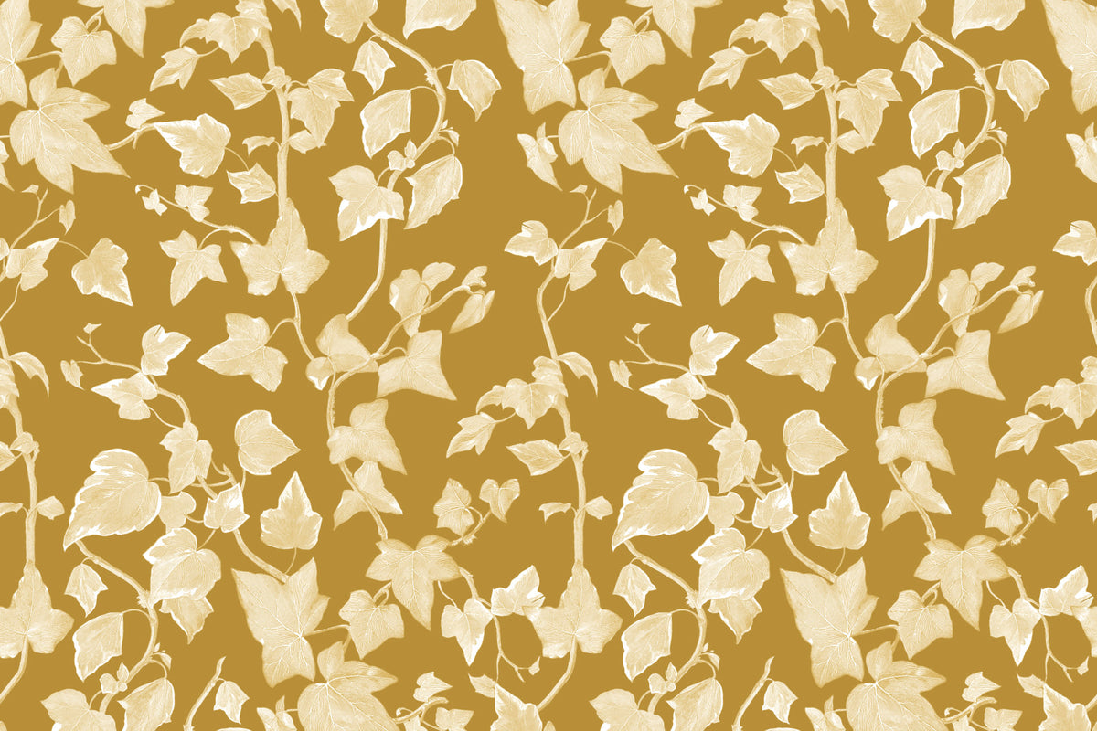 Vine Yellow wallpaper by Hovia
