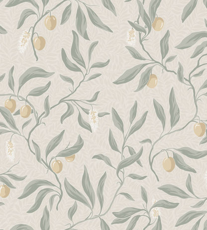 Vinnie Wallpaper by Sandberg Sage Green