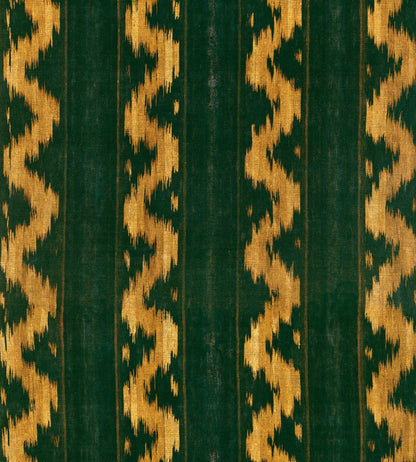 Vintage Ikat Wallpaper by MINDTHEGAP Topiary Green