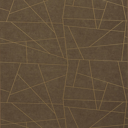 Vinyl Abstract Geometric Wallpaper by Phillip Jeffries in Olive Accent (PJ 6494)