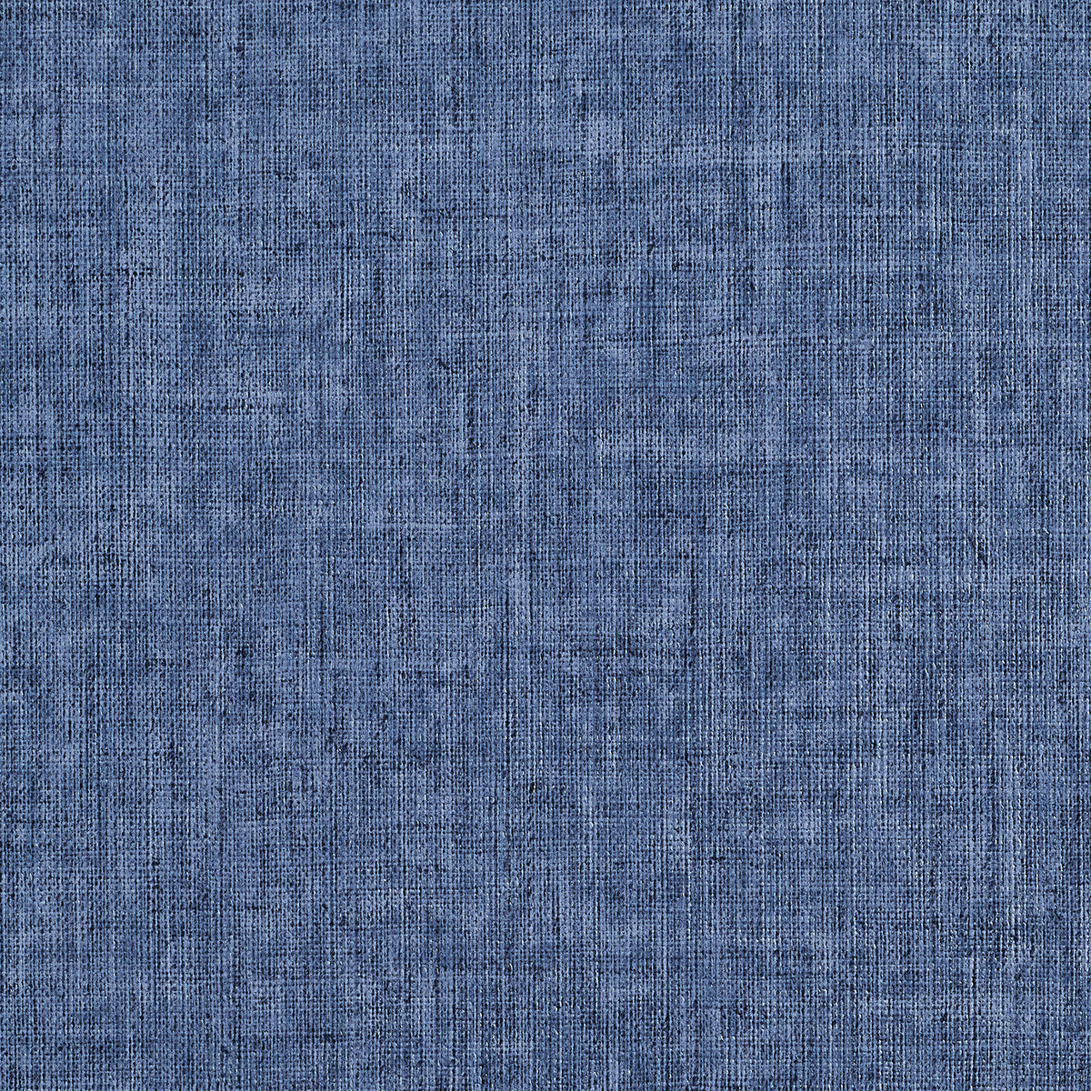 Vinyl Belgian Linen Wallpaper by Phillip Jeffries in Blue Dusk (PJ 4597)