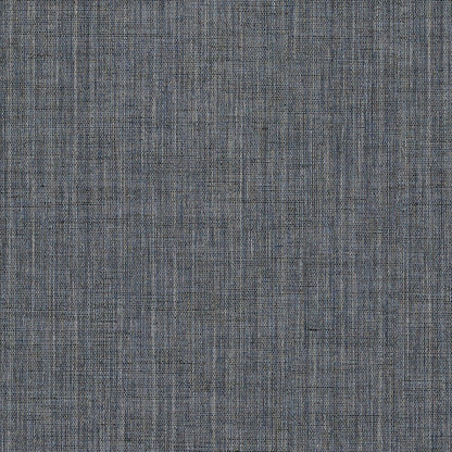 Vinyl Chateau Linen Wallpaper by Phillip Jeffries in Navy Facade (PJ 9313)