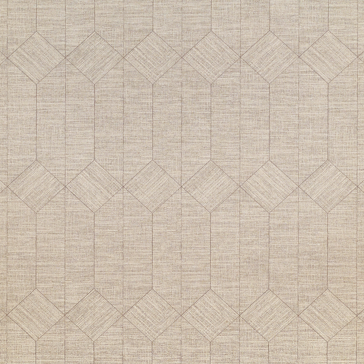 Vinyl Voyage Wallpaper by Phillip Jeffries in Mushroom Beige (PJ 34504)