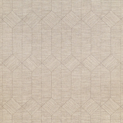 Vinyl Voyage Wallpaper by Phillip Jeffries in Mushroom Beige (PJ 34504)