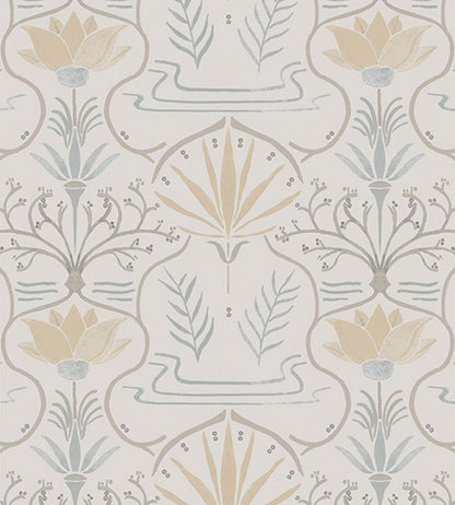 Voysey Wallpaper by Tres Tintas Purple