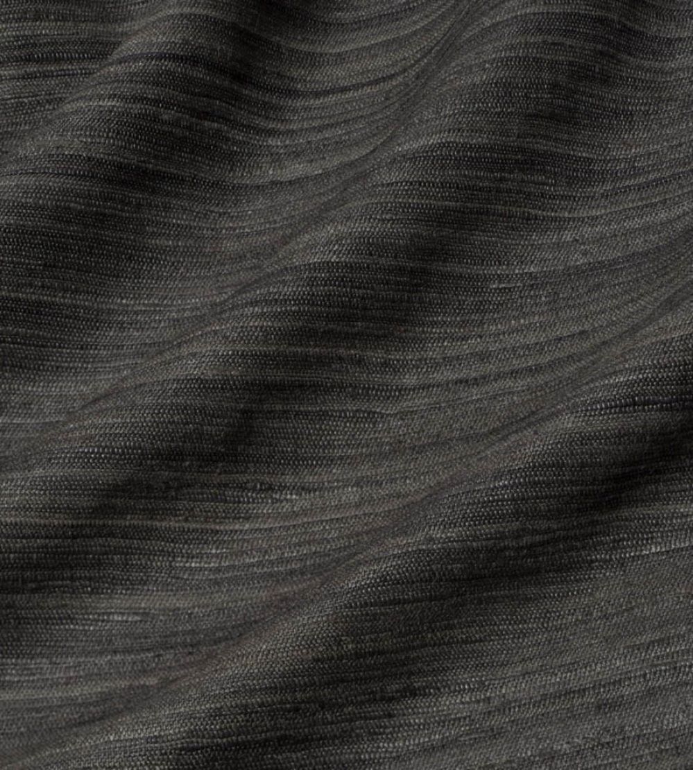 Vyne Silk Fabric by James Hare Black Bean