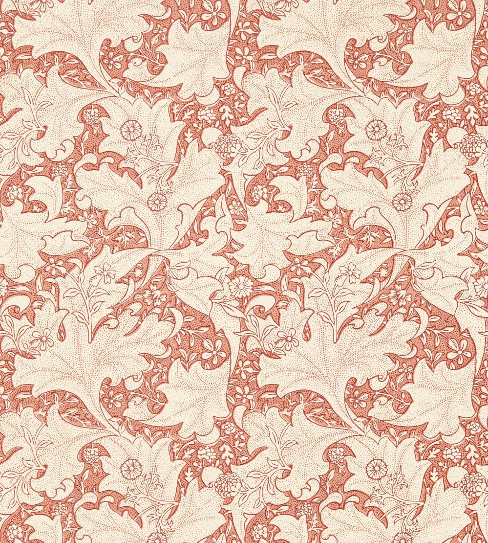Wallflower Wallpaper by Morris & Co Chrysanthemum Pink