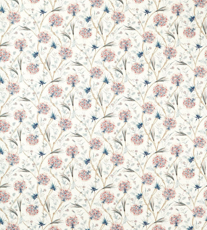 Wallichi Fabric by Zoffany Faded Madder/Indigo