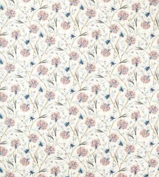 Wallichi Fabric by Zoffany Faded Madder/Indigo