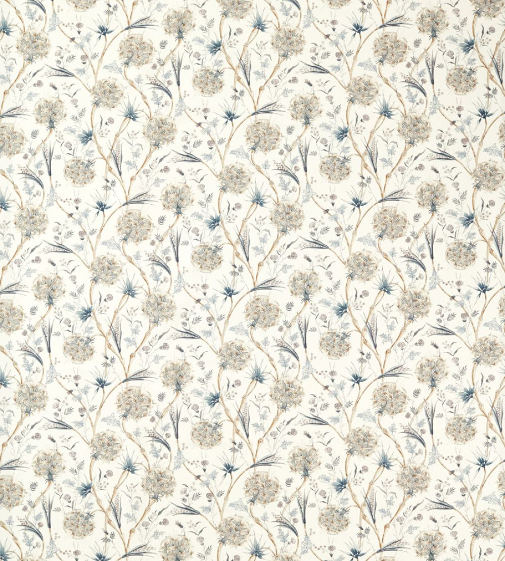 Wallichi Fabric by Zoffany Quartz Grey