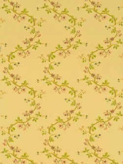 Wallpaper Sans Papillons by Pierre Frey in Jaune (FP168002)