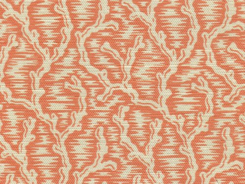 Walton Fabric by Titley & Marr in Coral
