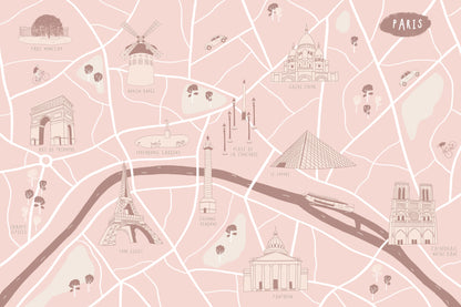 Wander Paris mural by Hovia