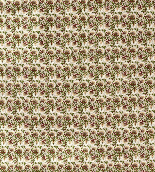 Wardle Weave Outdoor Fabric by Morris & Co Madder/Forest