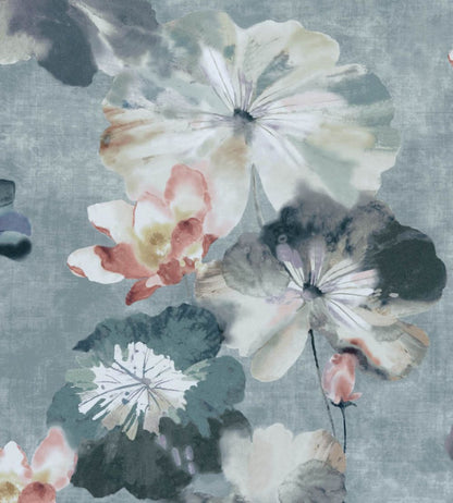 Water Lilies Wallpaper by 1838 Wallcoverings Mineral