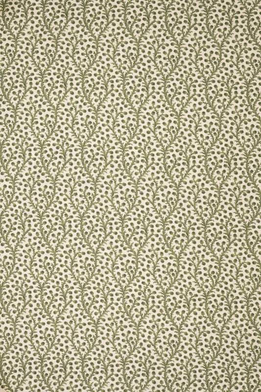 Waterberry Fabric by Jean Monro in New Mown Green