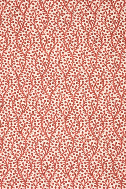 Waterberry Fabric by Jean Monro in Pomegranate Red
