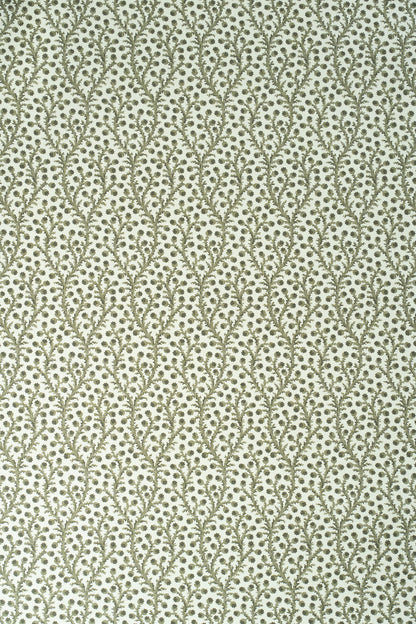 Waterberry Wallpaper by Jean Monro in Green Olive