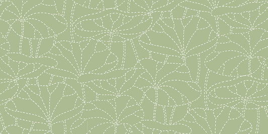 Waterlily Cress mural by Bien Fait