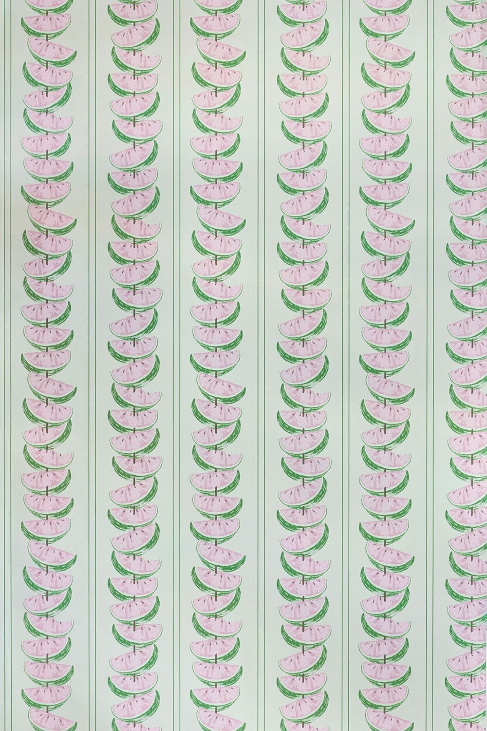 Watermelon Wallpaper by Barneby Gates Pink/Green