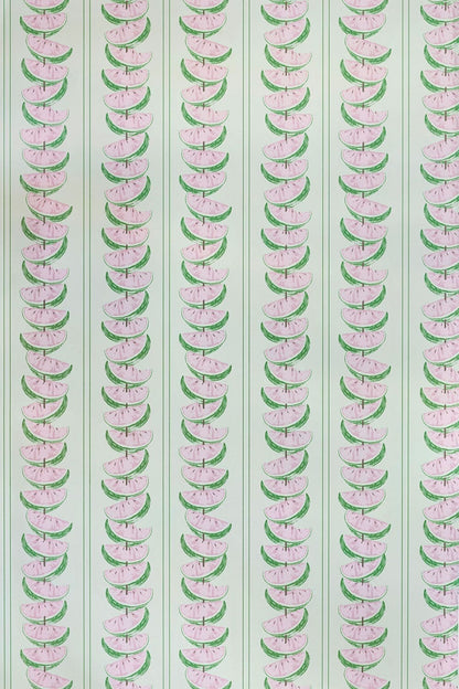Watermelon Wallpaper by Barneby Gates Pink/Green