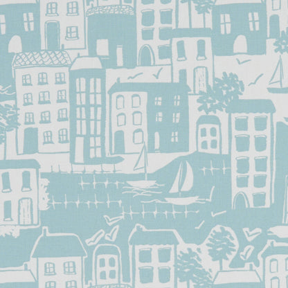 Waterside Duckegg fabric by Clarke & Clarke