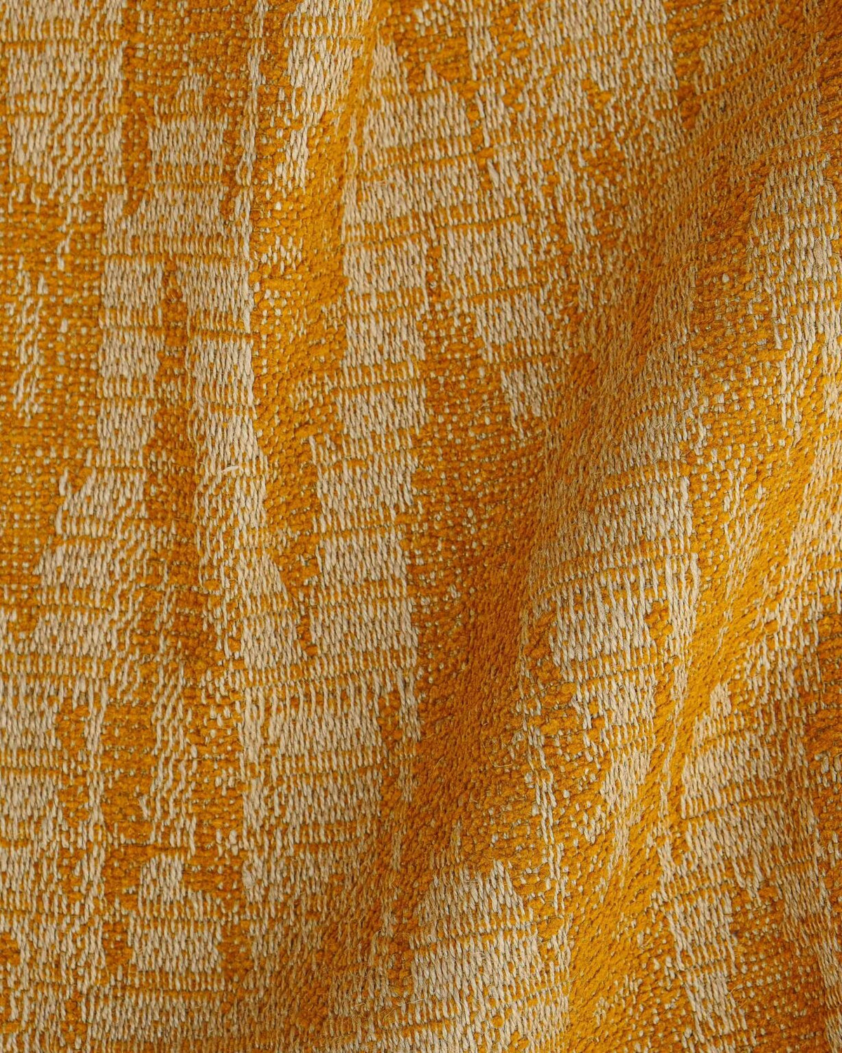 Wave Dune fabric by Coordonné in Curry, flat pattern view