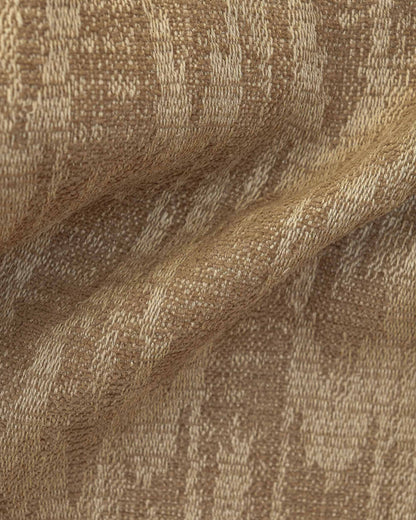 Wave Dune fabric by Coordonné in Jute, flat pattern view