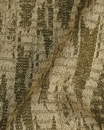 Wave Dune fabric by Coordonné in Leaf, flat pattern view