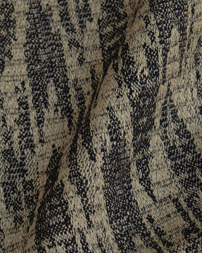 Wave Dune fabric by Coordonné in Night, flat pattern view