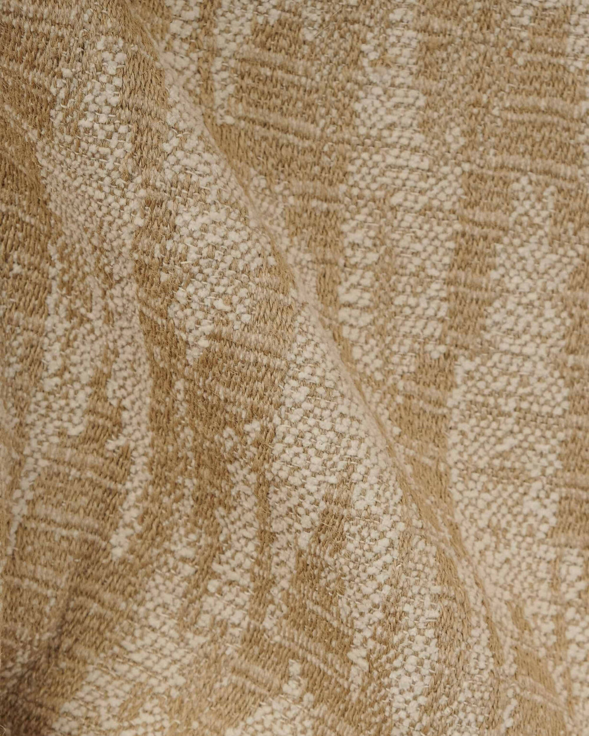 Wave Dune fabric by Coordonné in Sand, flat pattern view