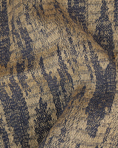 Wave Dune fabric by Coordonné in Sky, flat pattern view
