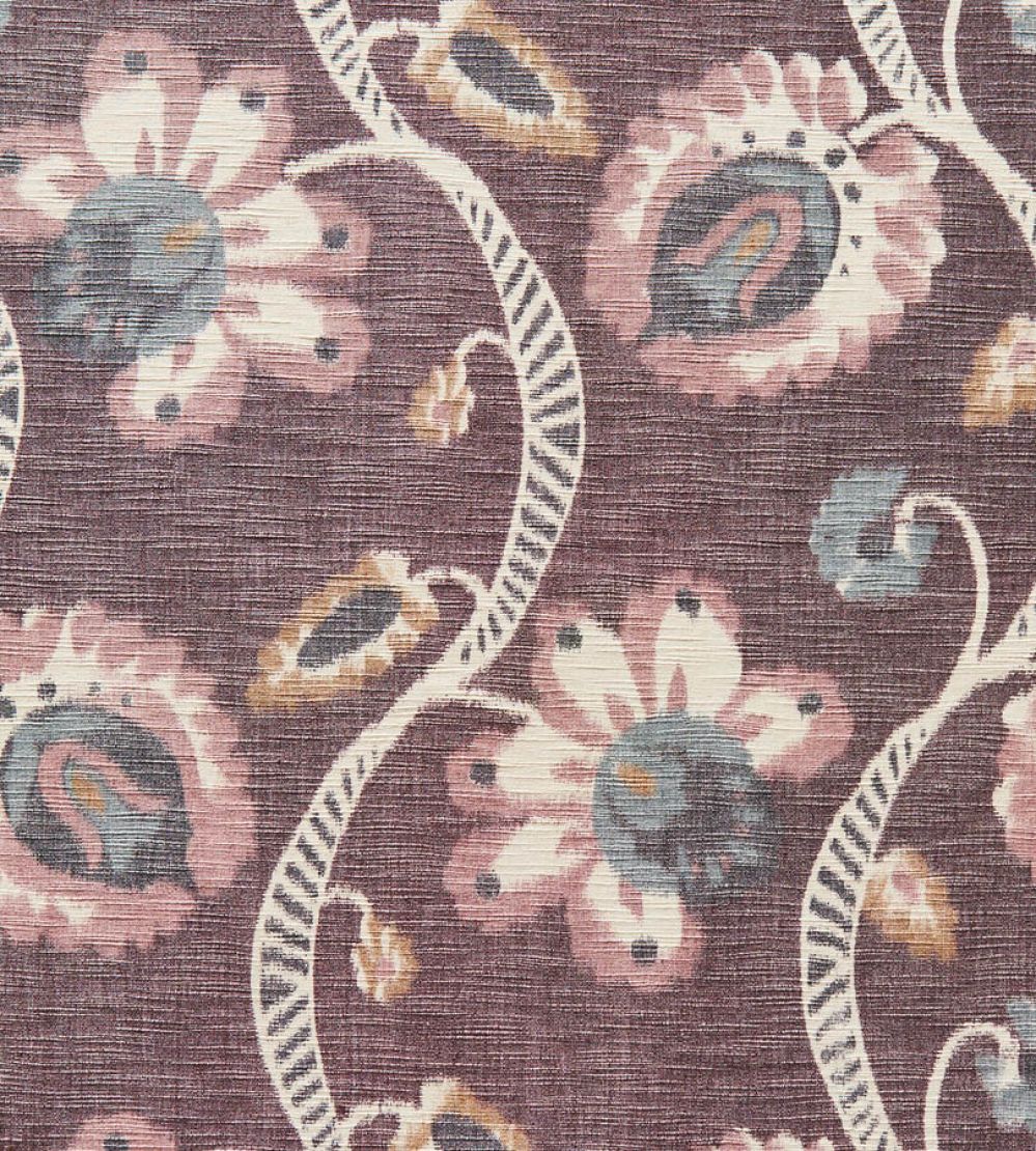 Wave Hill Fabric by Travers Mauve