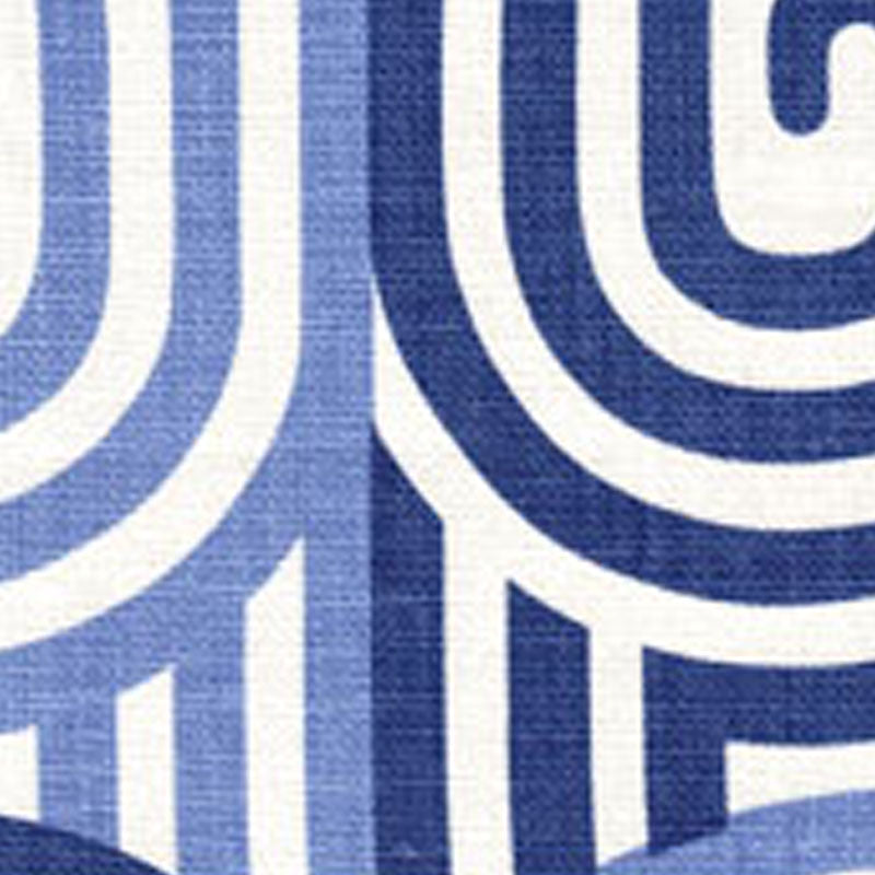 Wavelength Blue on Oyster fabric by Alan Campbell