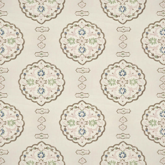 Waverton Pink fabric by Penny Morrison