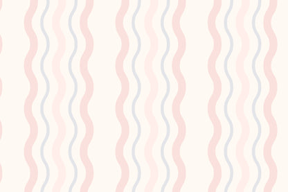 Wavy Pink wallpaper by Hovia