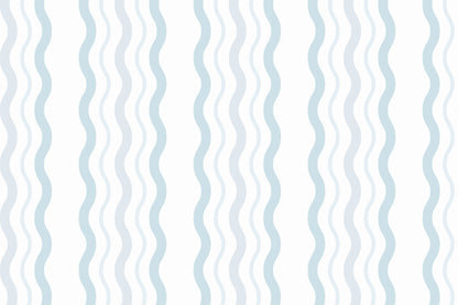 Wavy Blue wallpaper by Hovia