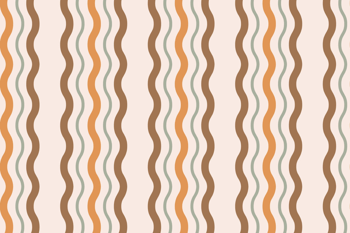 Wavy Retro wallpaper by Hovia