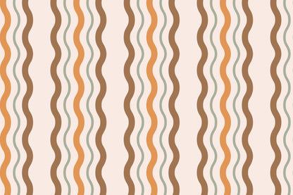 Wavy Retro wallpaper by Hovia