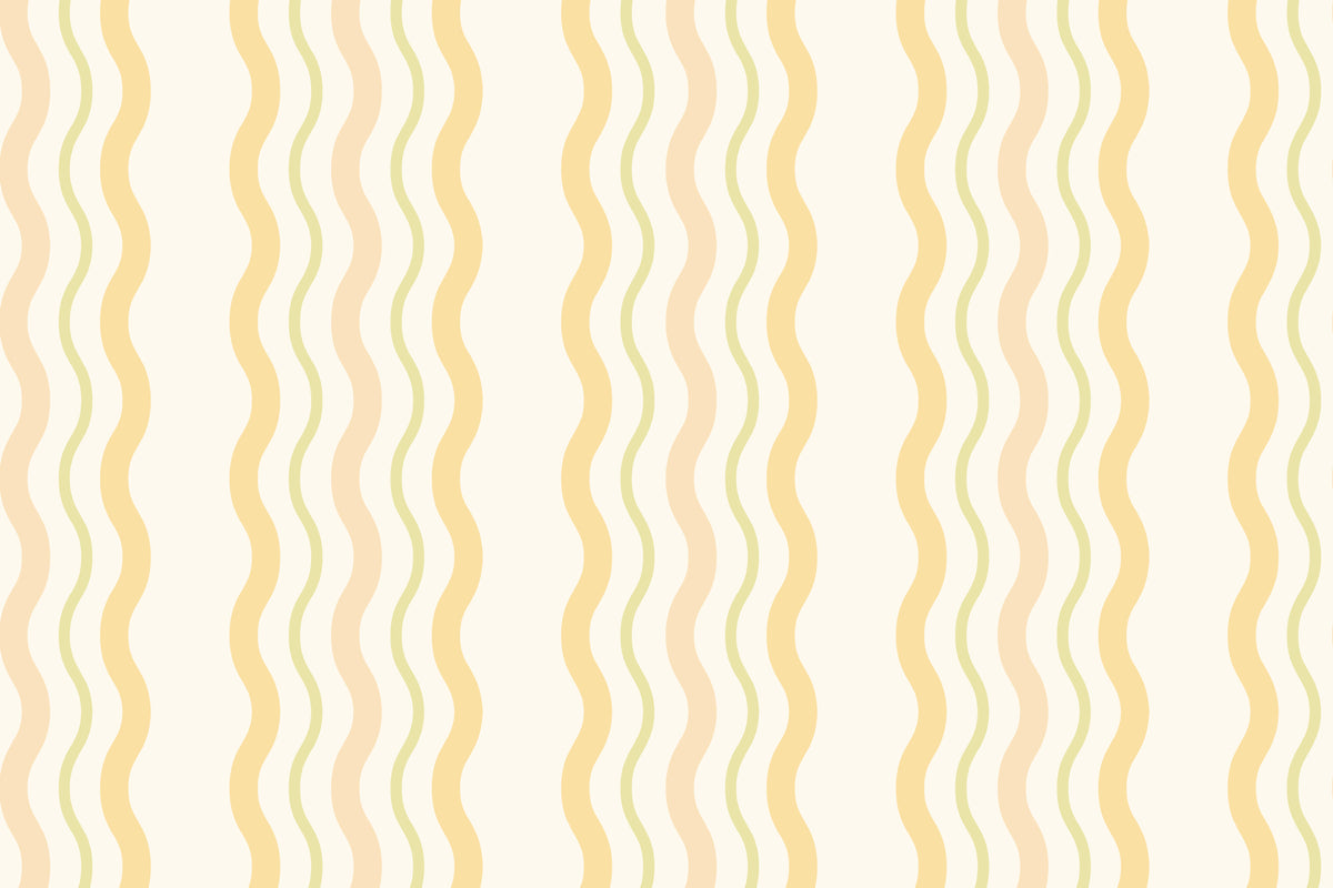 Wavy Yellow wallpaper by Hovia