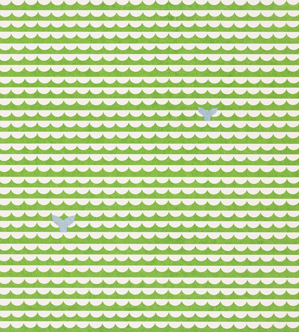 We Sailed Away Wallpaper by Christopher Farr Cloth Grass