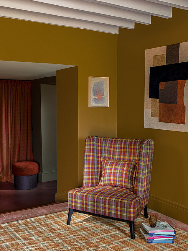Wexford Fabric by Pierre Frey shown in a room setting (view 1)