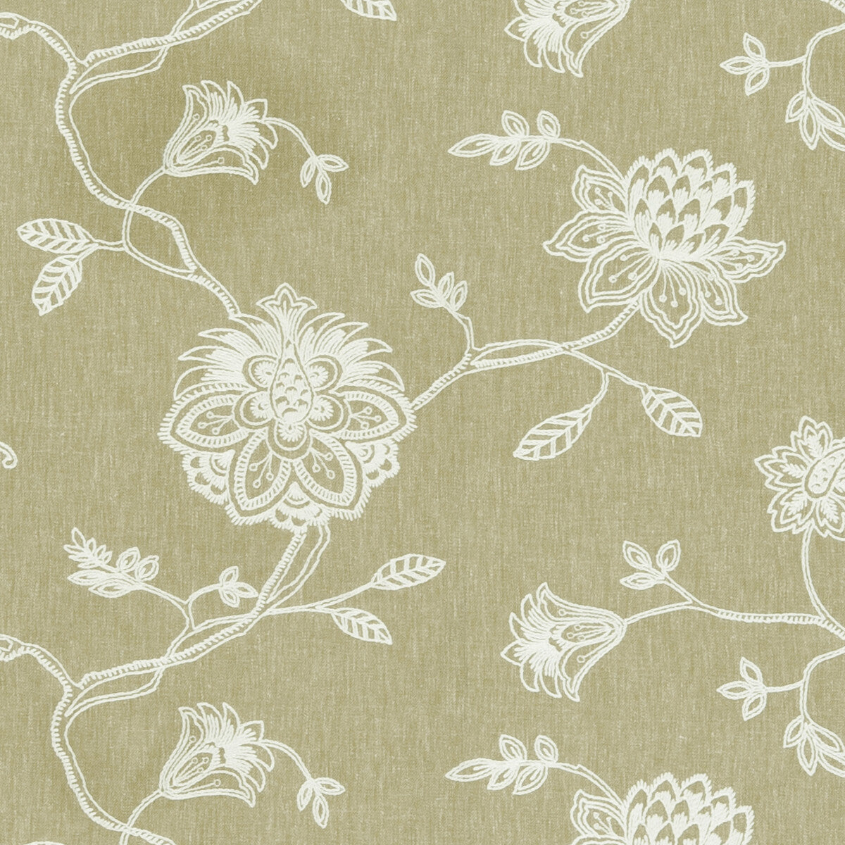 Whitewell Sage fabric by Clarke & Clarke
