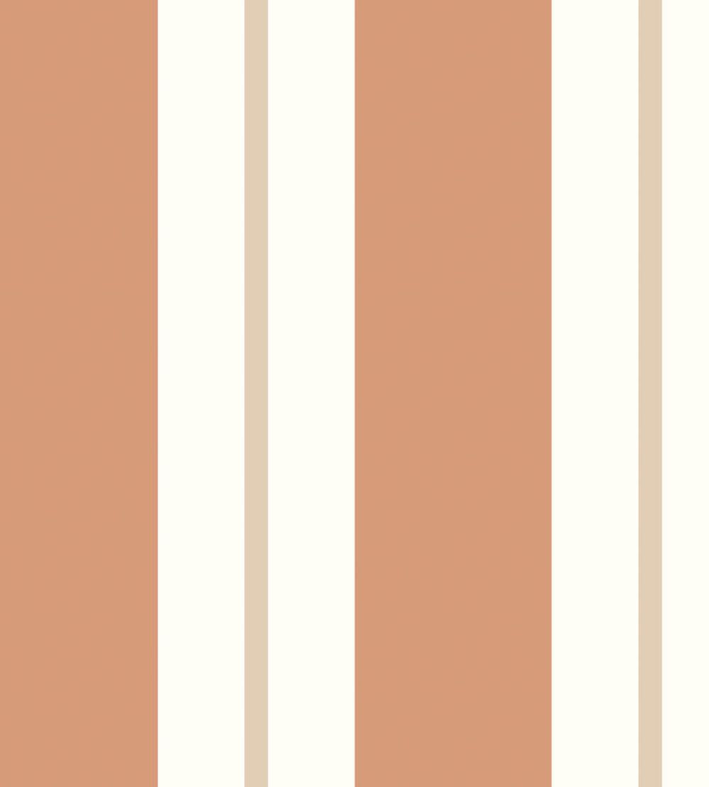 Wide Multi Stripe Wallpaper by Ohpopsi Bronze